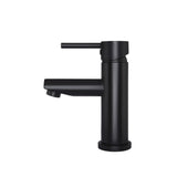 Round Basin Mixer - Matte Black