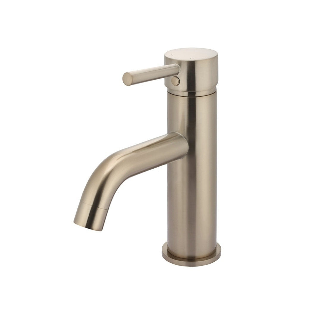 Round Basin Mixer Curved