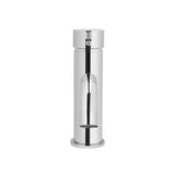 Round Basin Mixer Curved - Polished Chrome