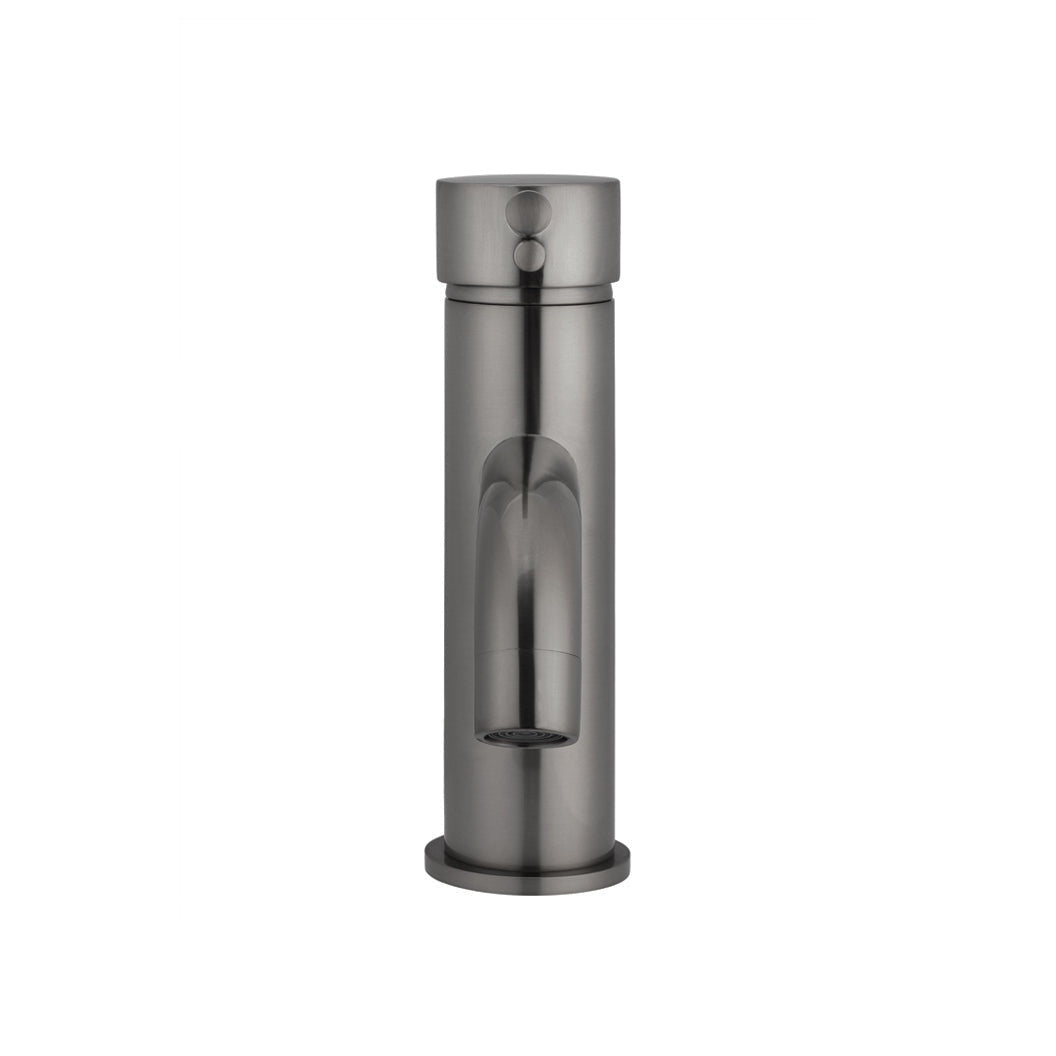 Round Basin Mixer Curved - Shadow