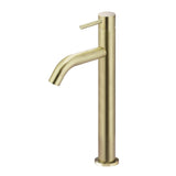 Piccola Tall Basin Mixer Tap with 130mm Spout