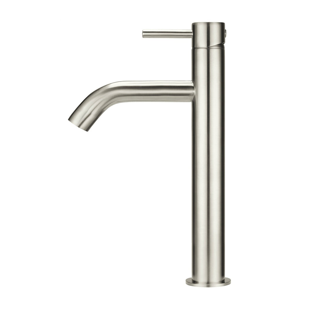 Piccola Tall Basin Mixer Tap with 130mm Spout in Matte Black - full product view (16 of 30)