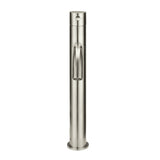 Piccola Tall Basin Mixer Tap with 130mm Spout - Brushed Nickel