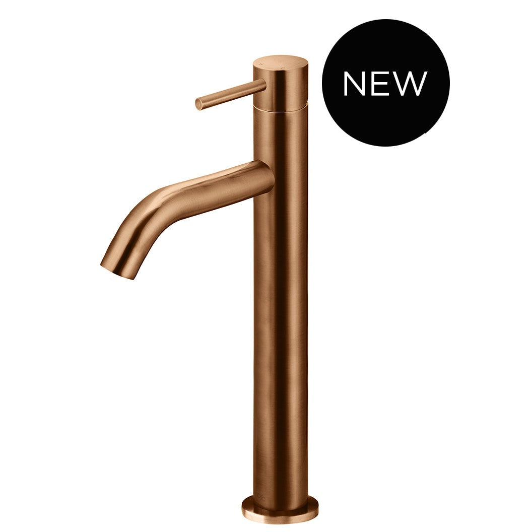 Piccola Tall Basin Mixer Tap with 130mm Spout