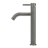 Piccola Tall Basin Mixer Tap with 130mm Spout - Shadow