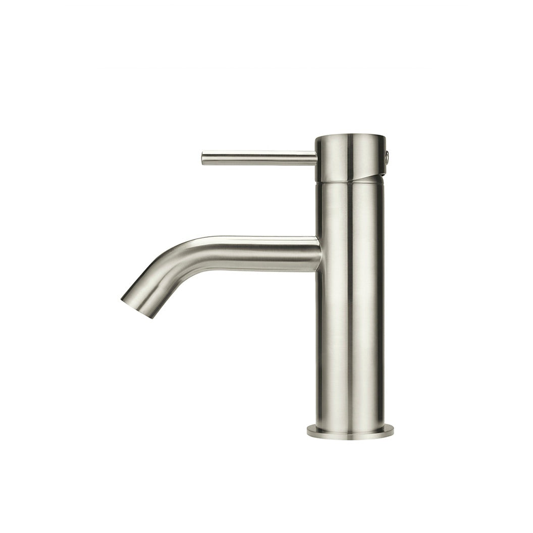 Piccola Basin Mixer Tap - Brushed Nickel