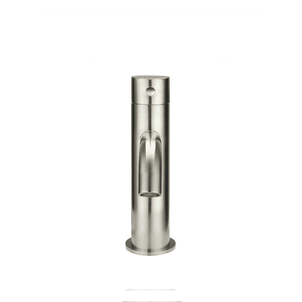 Piccola Basin Mixer Tap in Matte Black - front view (17 of 29)