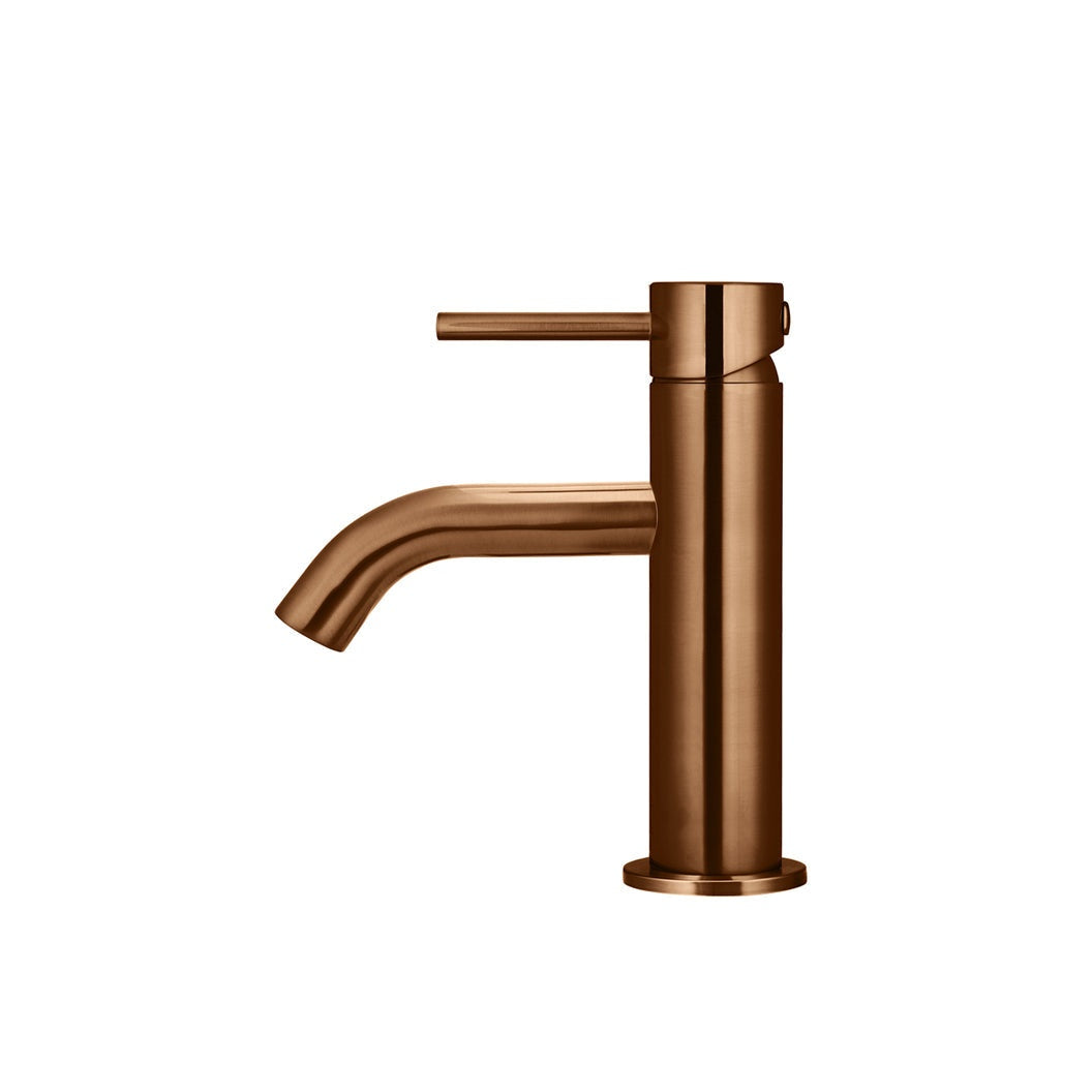 Piccola Basin Mixer Tap in Matte Black - rear mounting detail (22 of 29)