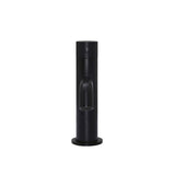 Piccola Basin Mixer Tap in Matte Black - close-up detail view