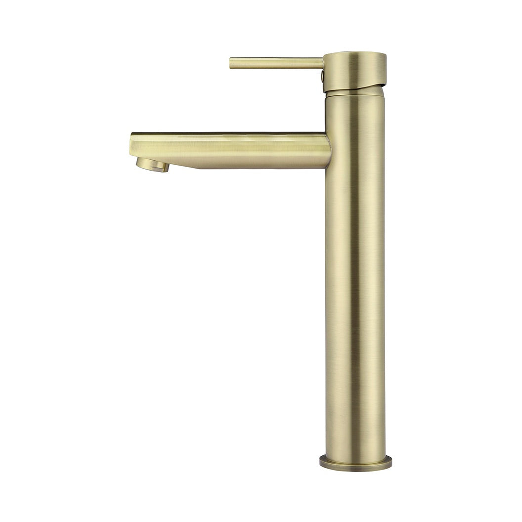 Round Tall Basin Mixer in Matte Black - front view (17 of 34)
