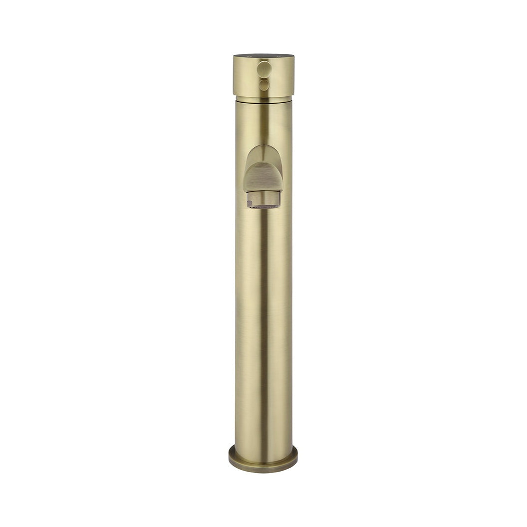 Round Tall Basin Mixer - Tiger Bronze