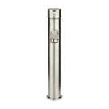 Round Tall Basin Mixer - Brushed Nickel