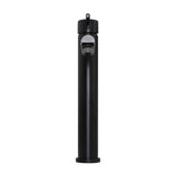 Round Tall Basin Mixer in Matte Black - full product view