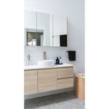 Round Tall Curved Basin Mixer - Champagne