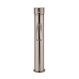 Round Tall Curved Basin Mixer - Champagne