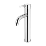 Round Tall Curved Basin Mixer