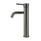 Round Tall Curved Basin Mixer - Shadow