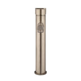 Round Paddle Tall Basin Mixer in Matte Black - front view (9 of 28)