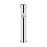Round Paddle Tall Basin Mixer - Polished Chrome