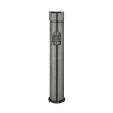 Round Paddle Tall Basin Mixer in Matte Black - close-up detail view (27 of 28)