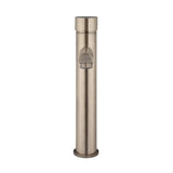 Round Pinless Tall Basin Mixer - Champagne