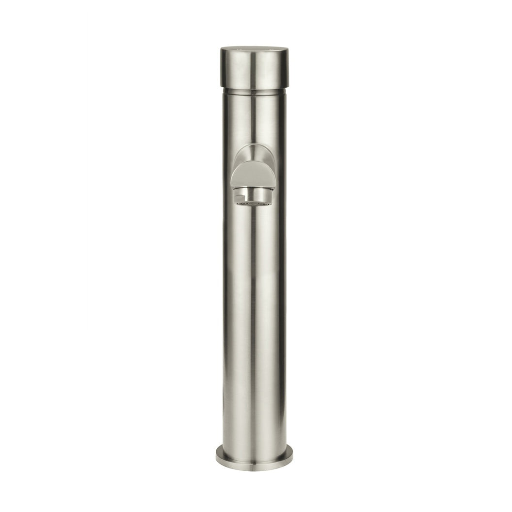 Round Pinless Tall Basin Mixer in Matte Black - full product view (16 of 29)