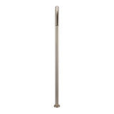 Round Freestanding Bath Spout - Champagne
