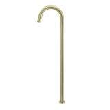 Round Freestanding Bath Spout - Tiger Bronze