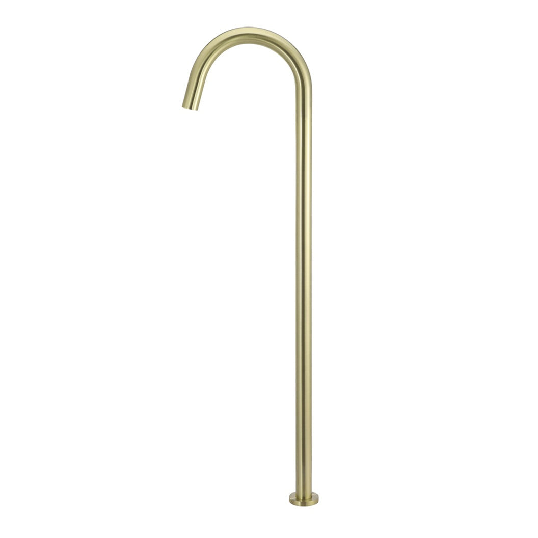 Round Freestanding Bath Spout - Tiger Bronze