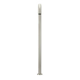 Round Freestanding Bath Spout - Brushed Nickel