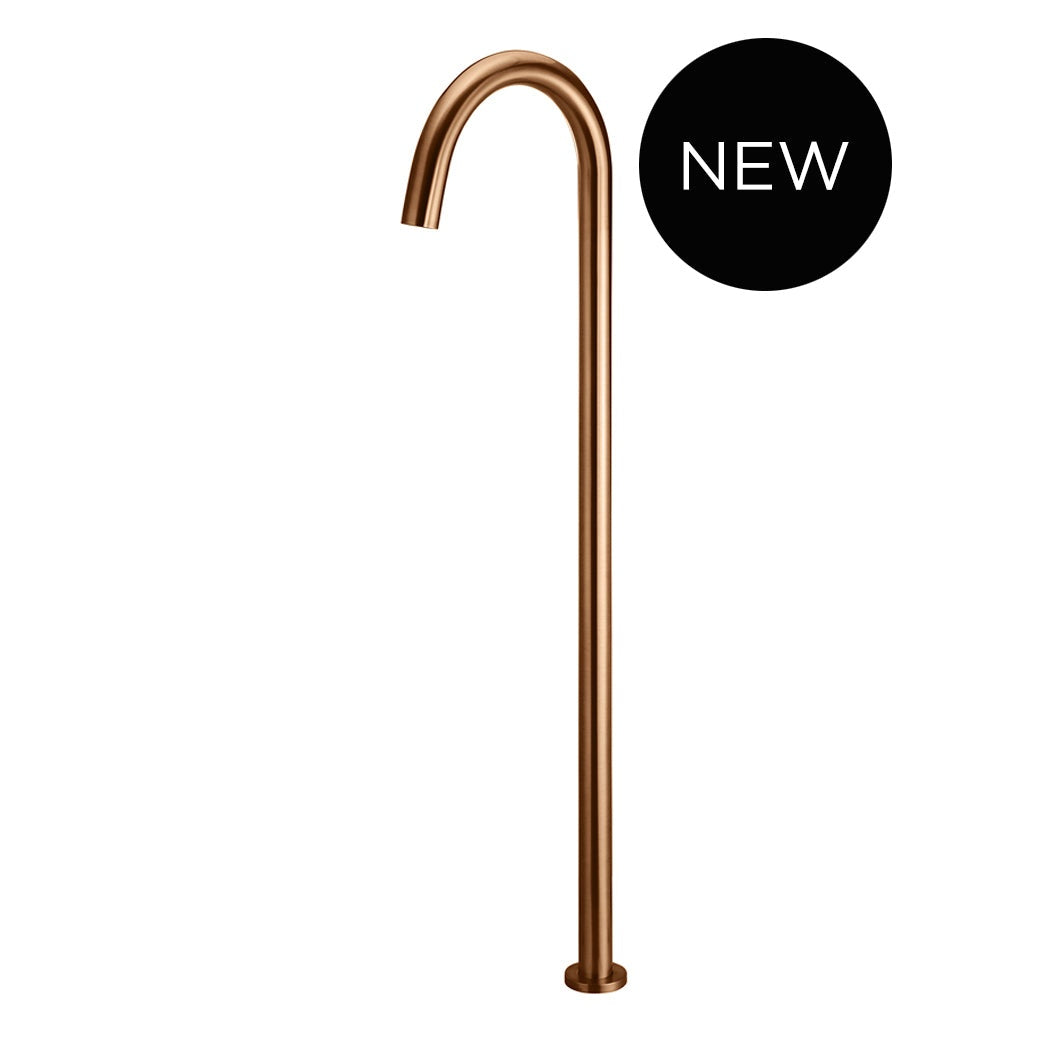 Round Freestanding Bath Spout