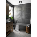 Round Freestanding Bath Spout - Shadow