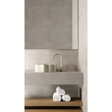 Round Gooseneck Basin Mixer with Cold Start - Brushed Nickel