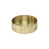 Steel Round Bathroom Basin 380 x 110