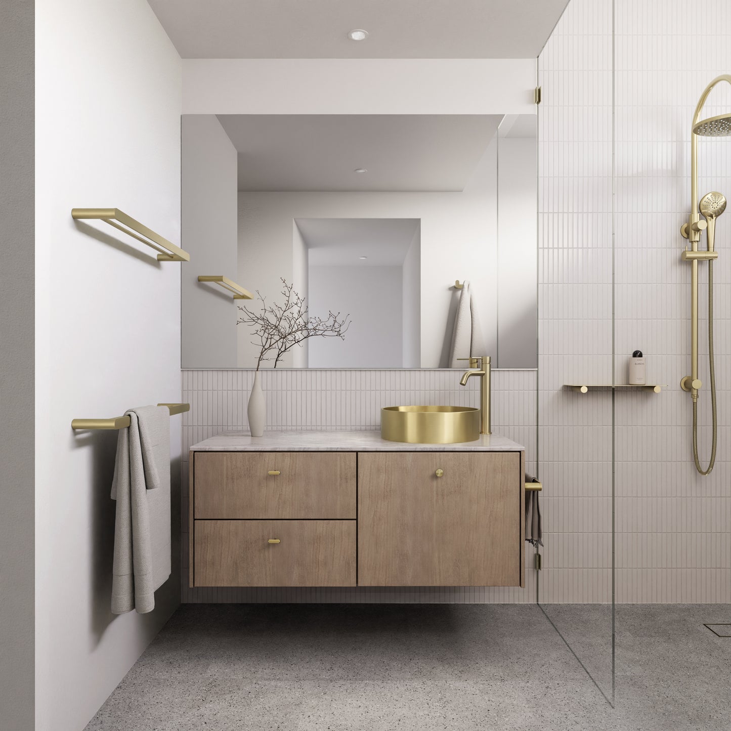 Steel Round Bathroom Basin 380 x 110 - Tiger Bronze