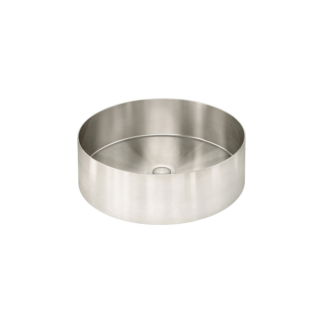 Steel Round Bathroom Basin 380 x 110