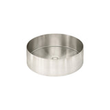 Steel Round Bathroom Basin 380 x 110