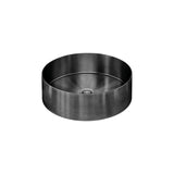 Steel Round Bathroom Basin 380 x 110