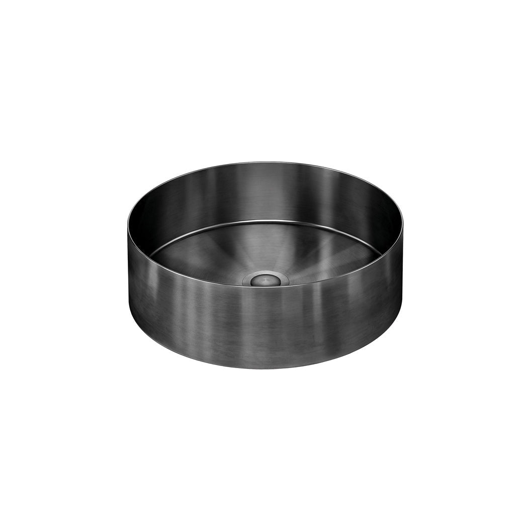 Steel Round Bathroom Basin 380 x 110