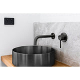 Steel Round Bathroom Basin 380 x 110 - Shadow
