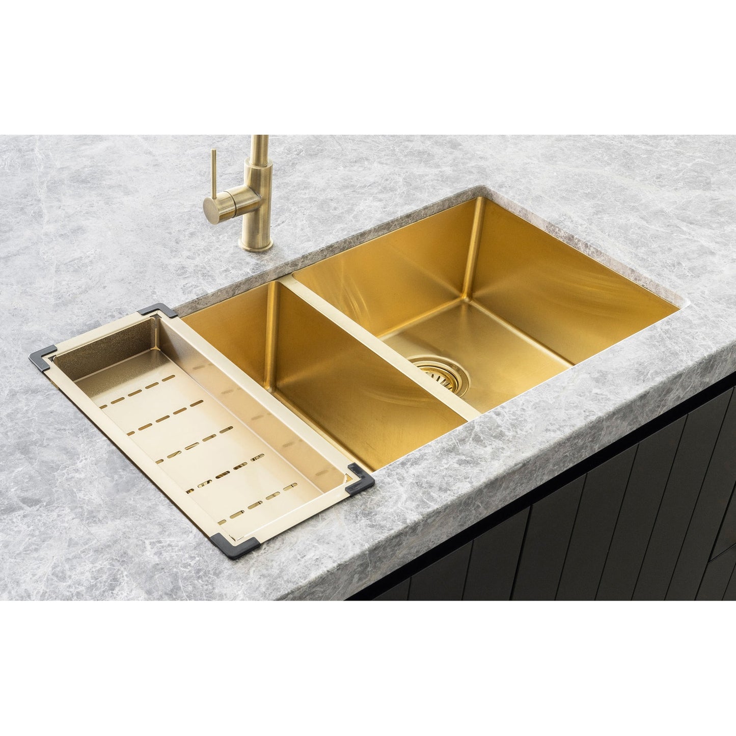 Kitchen Sink Colander - Tiger Bronze