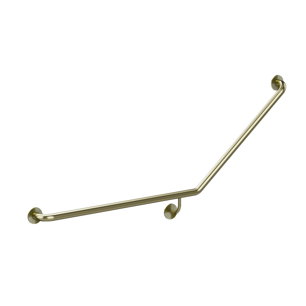 care range 40 degree Left Side grab rail - angled product view