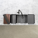 Dish Rack - side profile view, kitchen sink accessory (20 of 20)