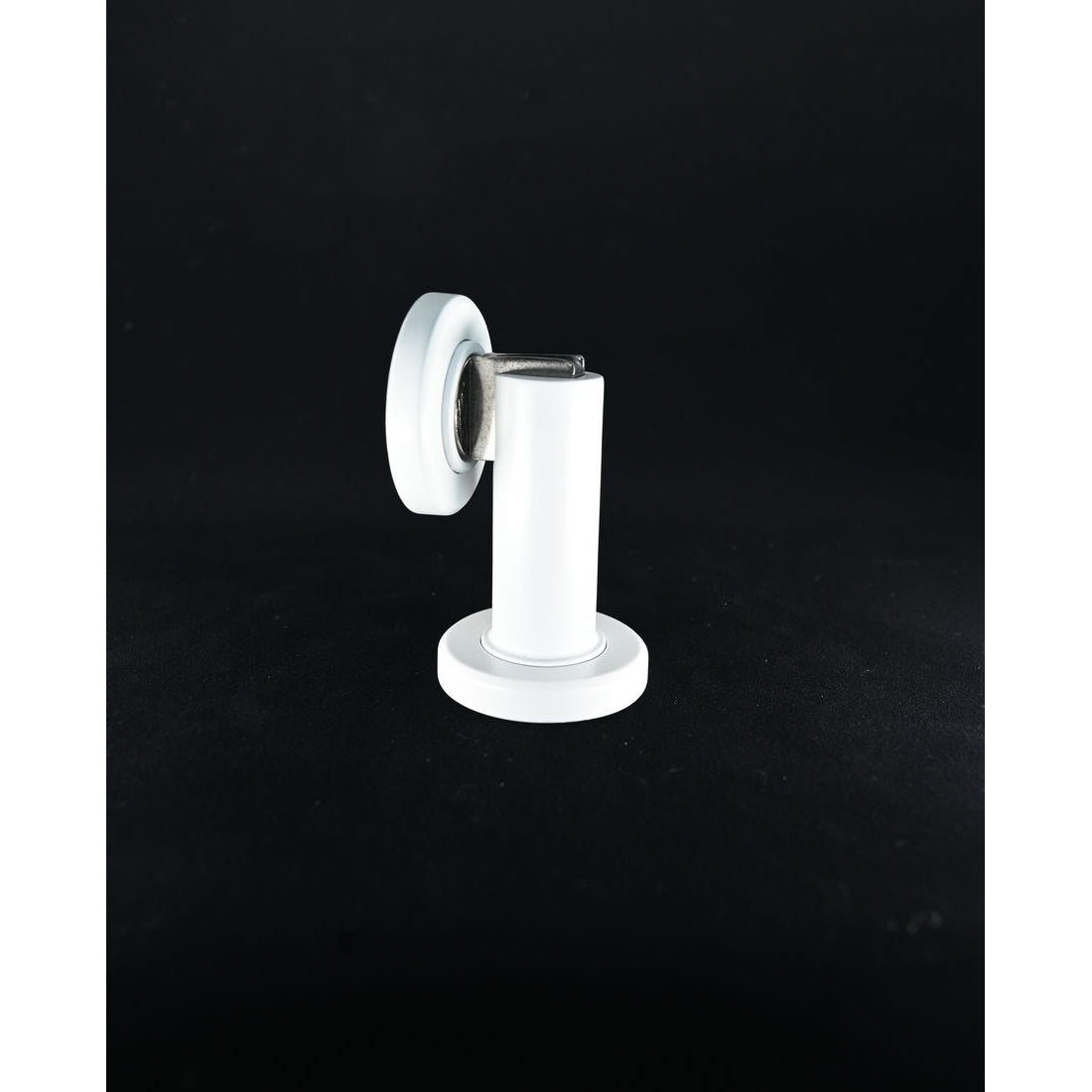 Magentic Door Stop 75mm Matt White