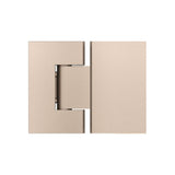 Glass to Glass Shower Door Hinge - Champagne