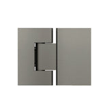 Glass to Glass Shower Door Hinge - Shadow