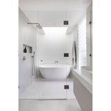 Glass to Glass Shower Door Hinge - Shadow