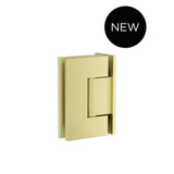 Glass to Wall Shower Door Hinge - rear mounting detail