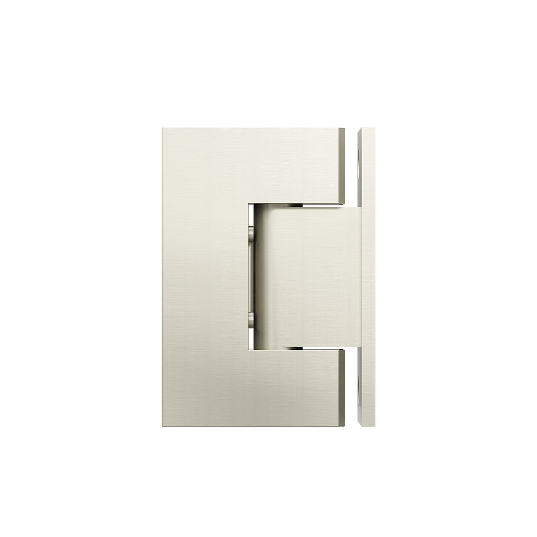 Glass to Wall Shower Door Hinge - Brushed Nickel