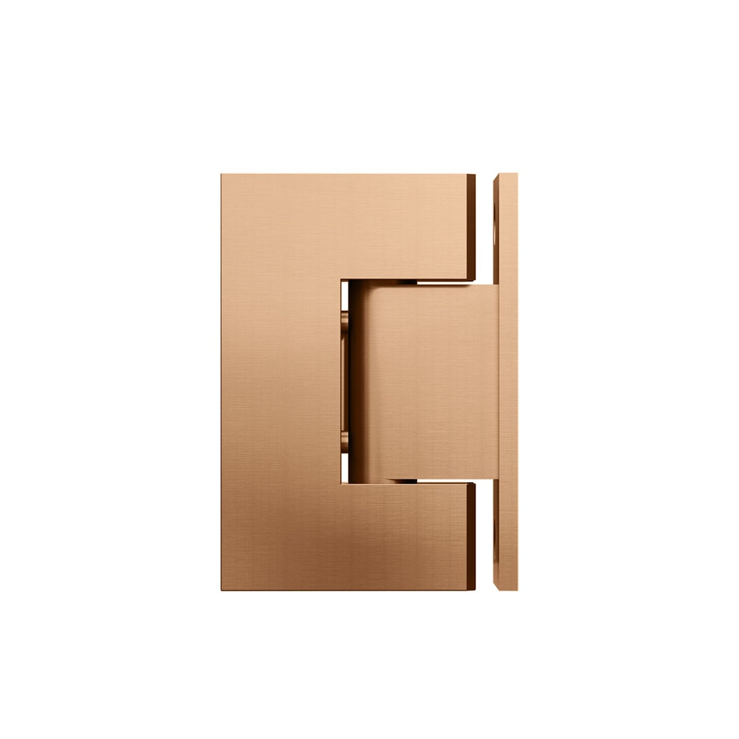 Glass to Wall Shower Door Hinge - Lustre Bronze